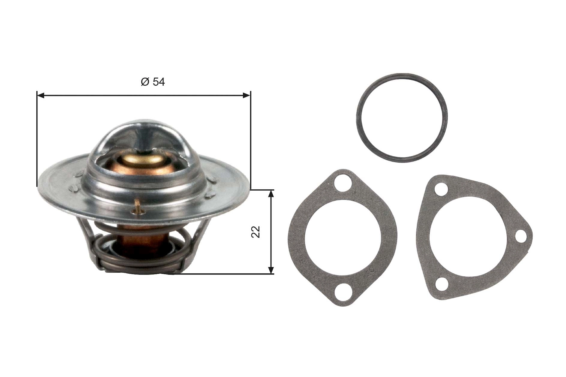 Termostato para Volvo S40 I VS
