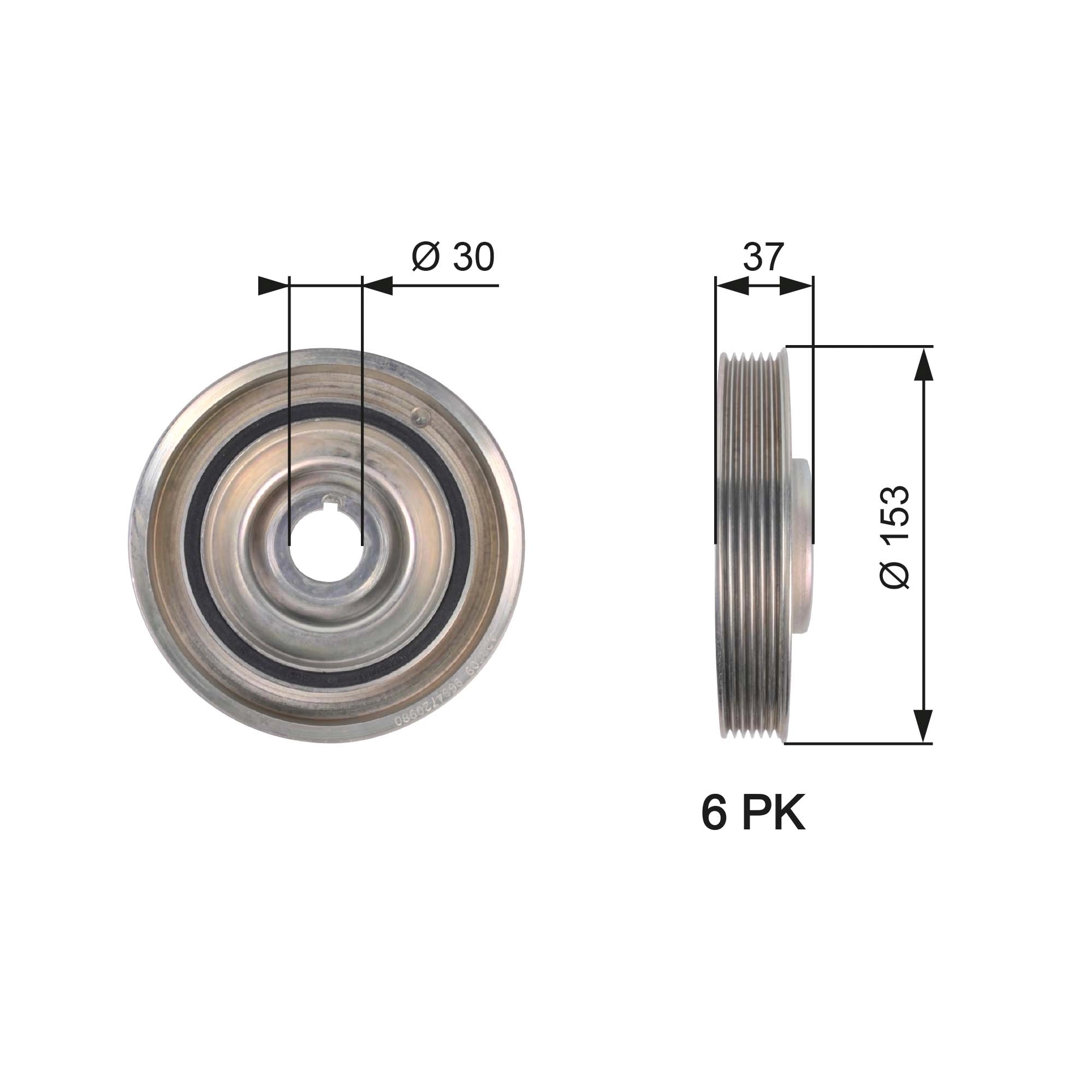 SU001A2671 Toyota Polia de cambota