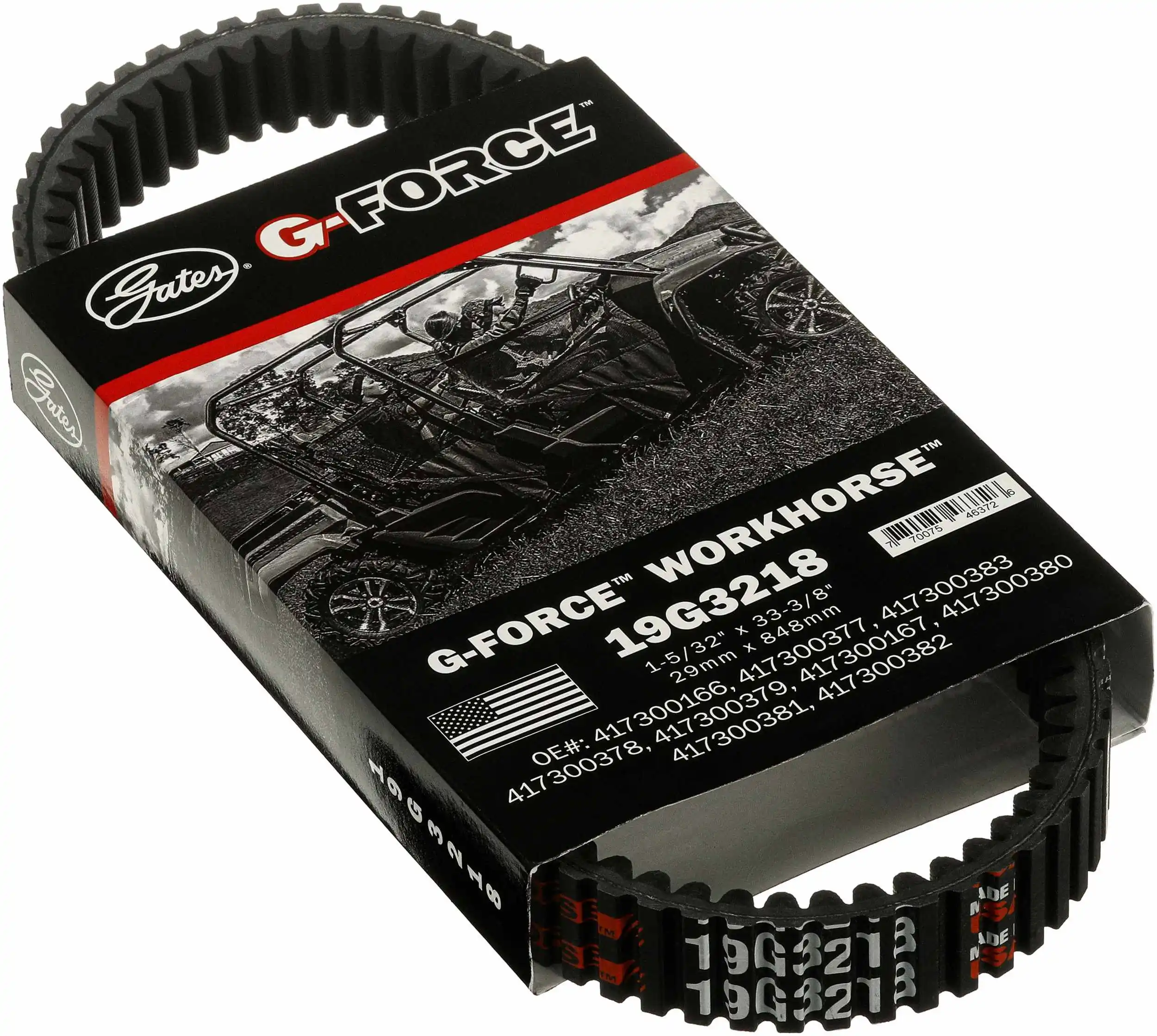 19G3218 Gates Correia de variador