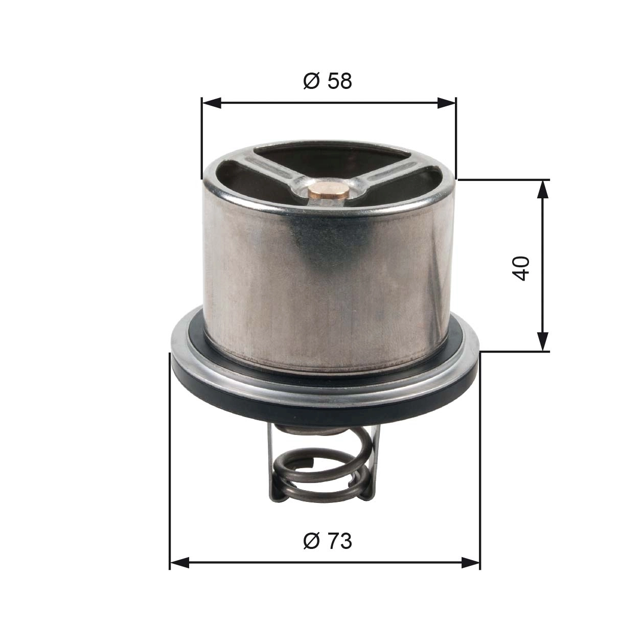 12276553 Deutz Termostato