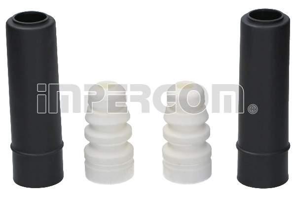 Pára-choque (grade de proteção) de amortecedor traseiro + bota de proteção para KIA Rio JB