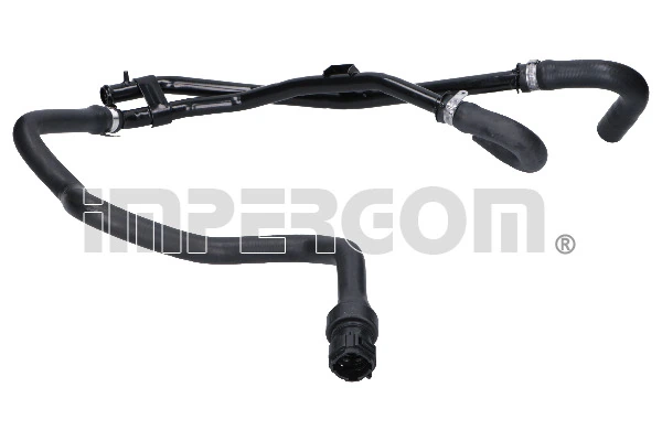 Mangueira do radiador de aquecedor (de forno), dupla 1357245080 Fiat/Alfa/Lancia