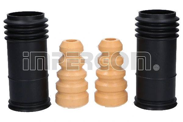 Pára-choque (grade de proteção) de amortecedor traseiro + bota de proteção para Mitsubishi Space Star  DG0