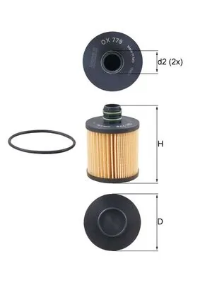OX779D Mahle Original