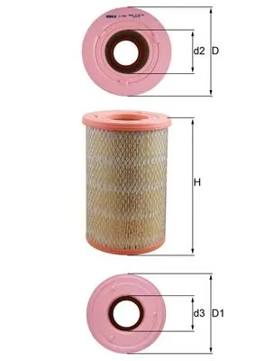Filtro de ar SsangYong Korando KJ ao melhor preço