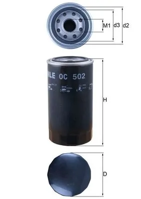 OC502 Mahle Original