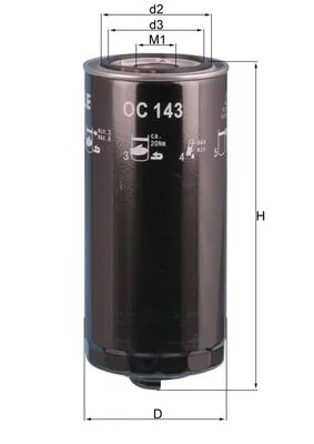 OC143 Mahle Original