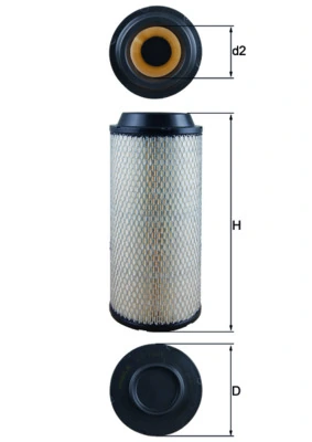 Compre 3901464M2 Massey Ferguson Filtro de ar