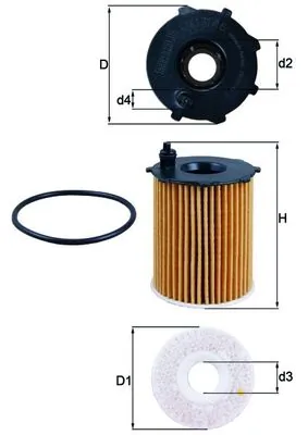OX17116D Mahle Original