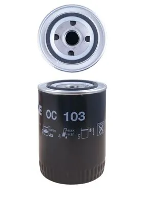 OC103 Mahle Original Filtro do sistema hidráulico