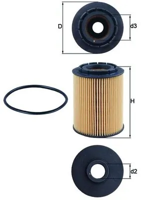 OX160D Mahle Original