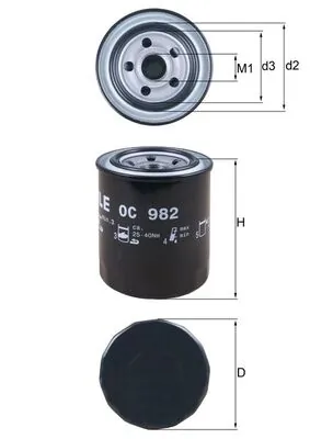OC982 Mahle Original