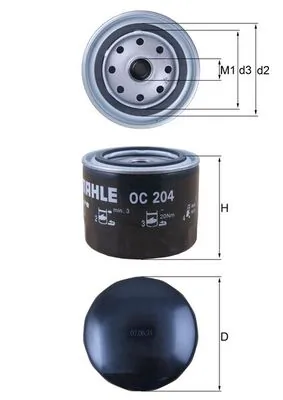 OC204 Mahle Original