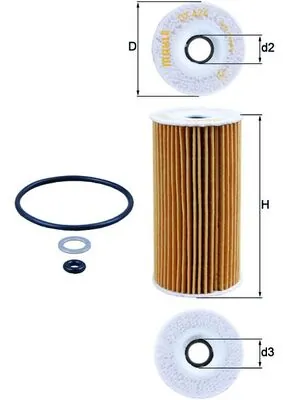 OX424D Mahle Original