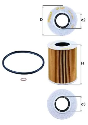 OX369D Mahle Original