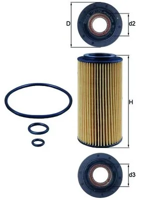 OX179D Mahle Original