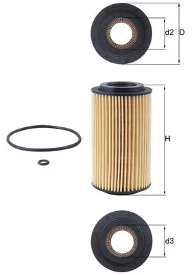 OX153D1 Mahle Original