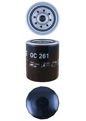 OC261 Mahle Original Filtro de óleo