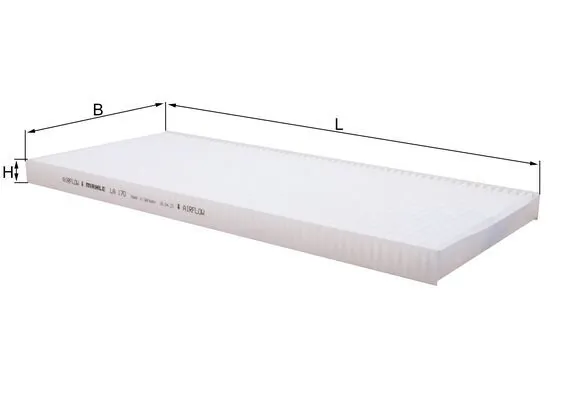 Filtro de salão Mahle Original LA170 preço, a partir de 10,92 USD