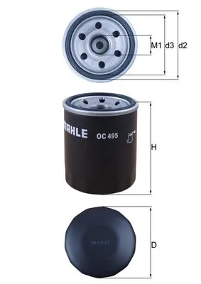 OC495 Mahle Original