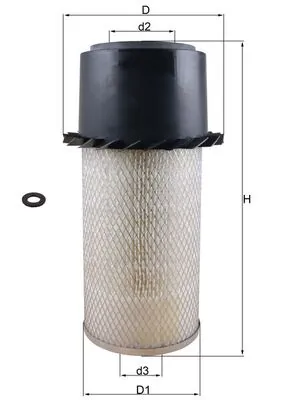 Filtro de ar 26510214 Perkins