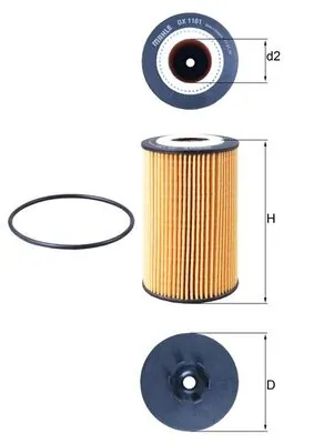 OX1161D Mahle Original
