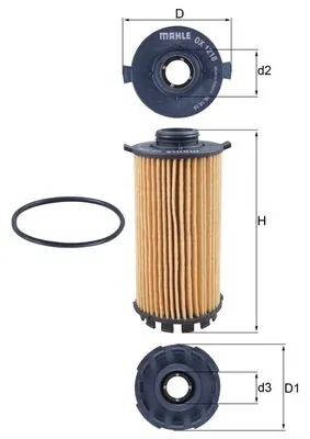 OX1218D Mahle Original