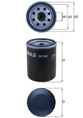 OC986 Mahle Original