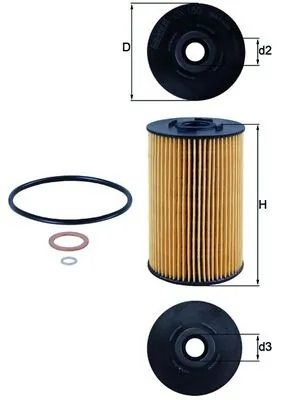 OX150D Mahle Original