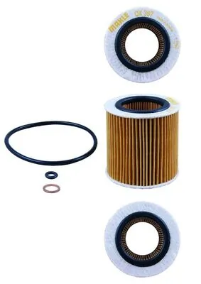 OX387D Mahle Original Filtro de óleo