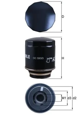 OC5933 Mahle Original