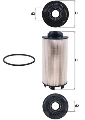 KX403D Mahle Original