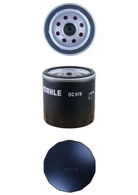 OC978 Mahle Original Filtro de óleo