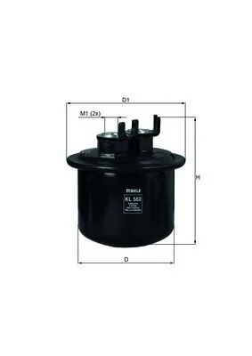 Filtro de combustível 16900SF1A32 Honda