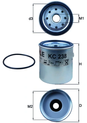 KC238D Mahle Original