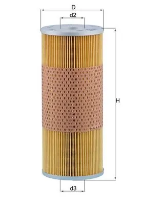 Filtro de óleo 0024568658 Renault (RVI)