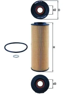 OX775D Mahle Original