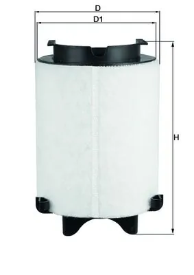 LX15661 Mahle Original Filtro de ar