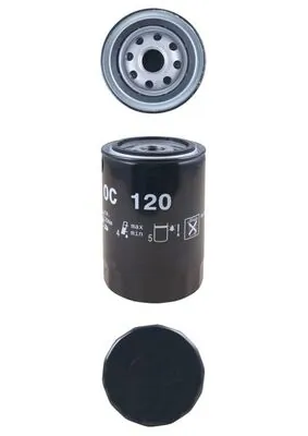 OC120 Mahle Original Filtro de óleo