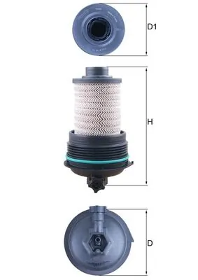 KX532 Mahle Original Filtro de combustível