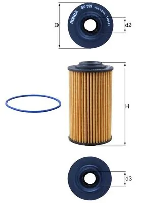 OX399D Mahle Original