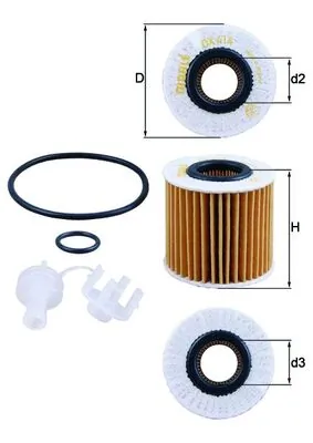 OX414D1 Mahle Original