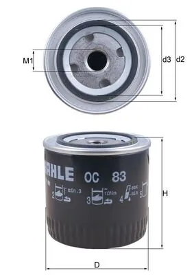 OC83 Mahle Original
