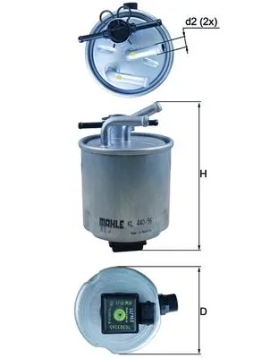 KL44036 Mahle Original