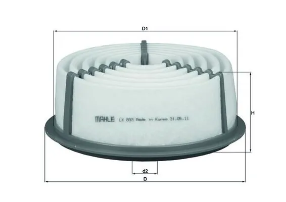 LX833 Mahle Original
