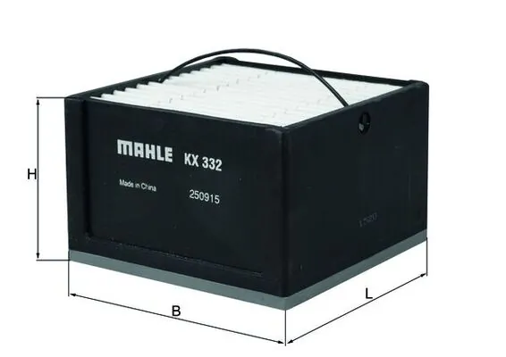 KX332 Mahle Original Filtro de combustível