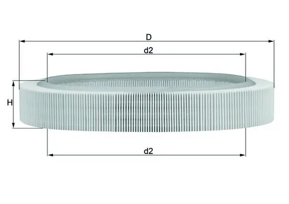 Filtro de ar para Mercedes E W123