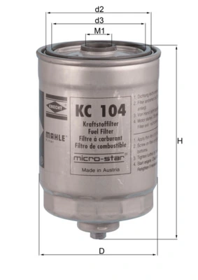 KC104 Mahle Original