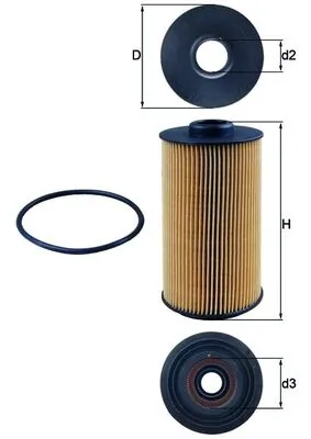 Filtro de óleo Land Rover Range Rover III L322 ao melhor preço