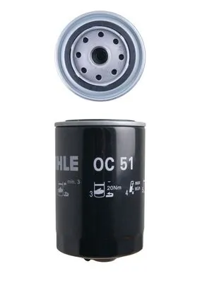 OC51 Mahle Original Filtro de óleo
